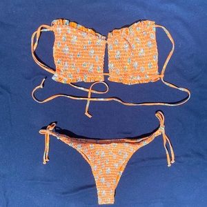 Zaful flowered bikini